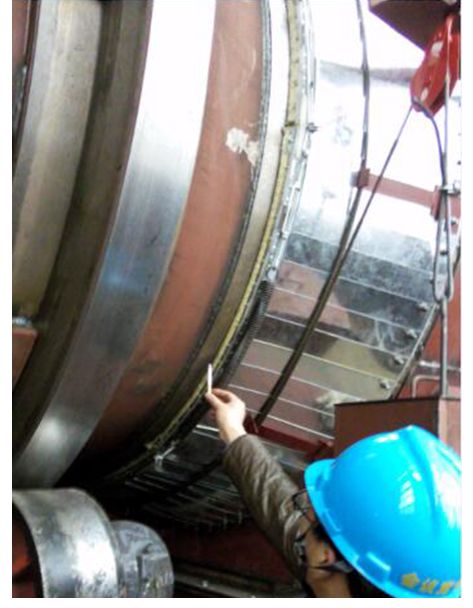 球團(tuán)窯密封革新 魚(yú)鱗片式窯頭密封裝置與窯尾密封改造